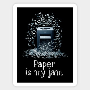 Paper is My Jam Sticker